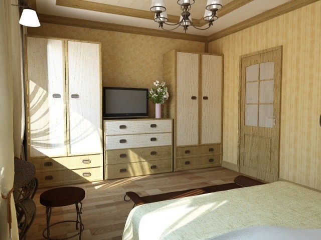 г.Буинск, спальня в стиле шалле