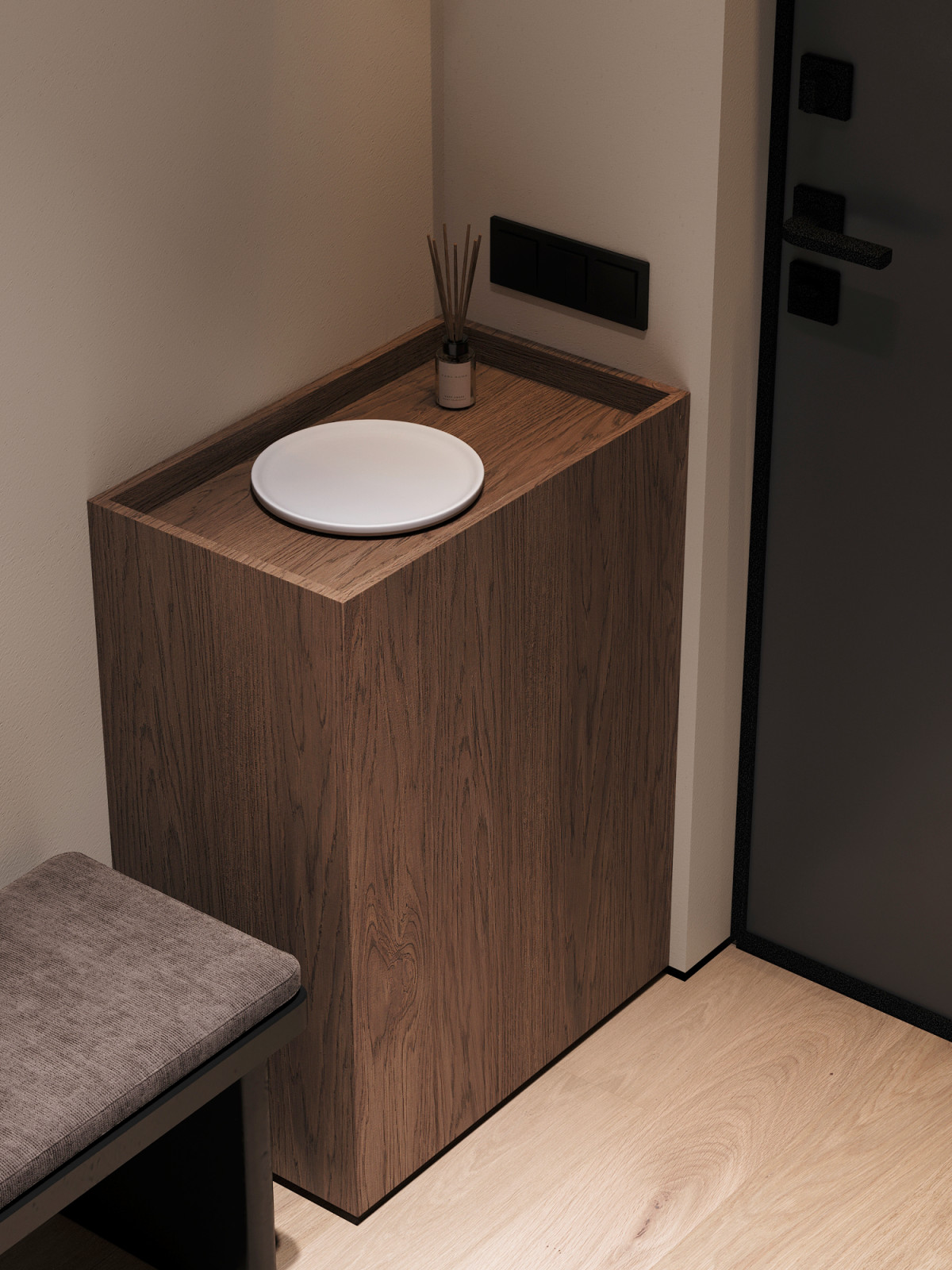 ЖК «Grand View» - квартира площадью 111,8 м2 в стиле уютный минимализм