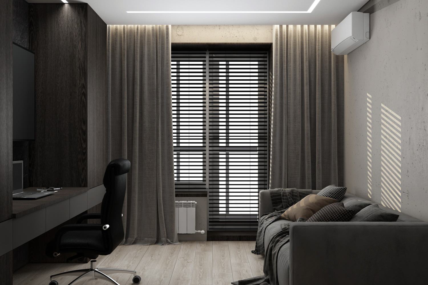 Современный дизайн квартиры 90м2