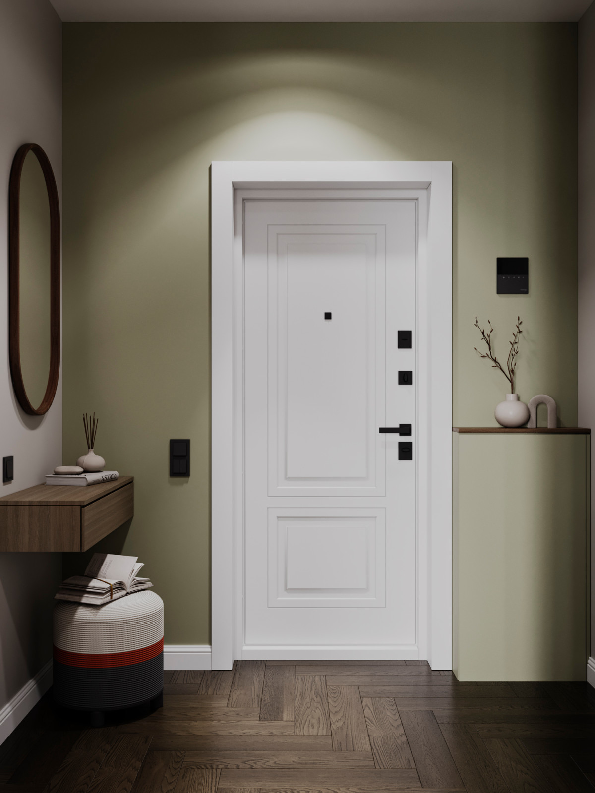 Уютный интерьер в ЖК Западный Порт