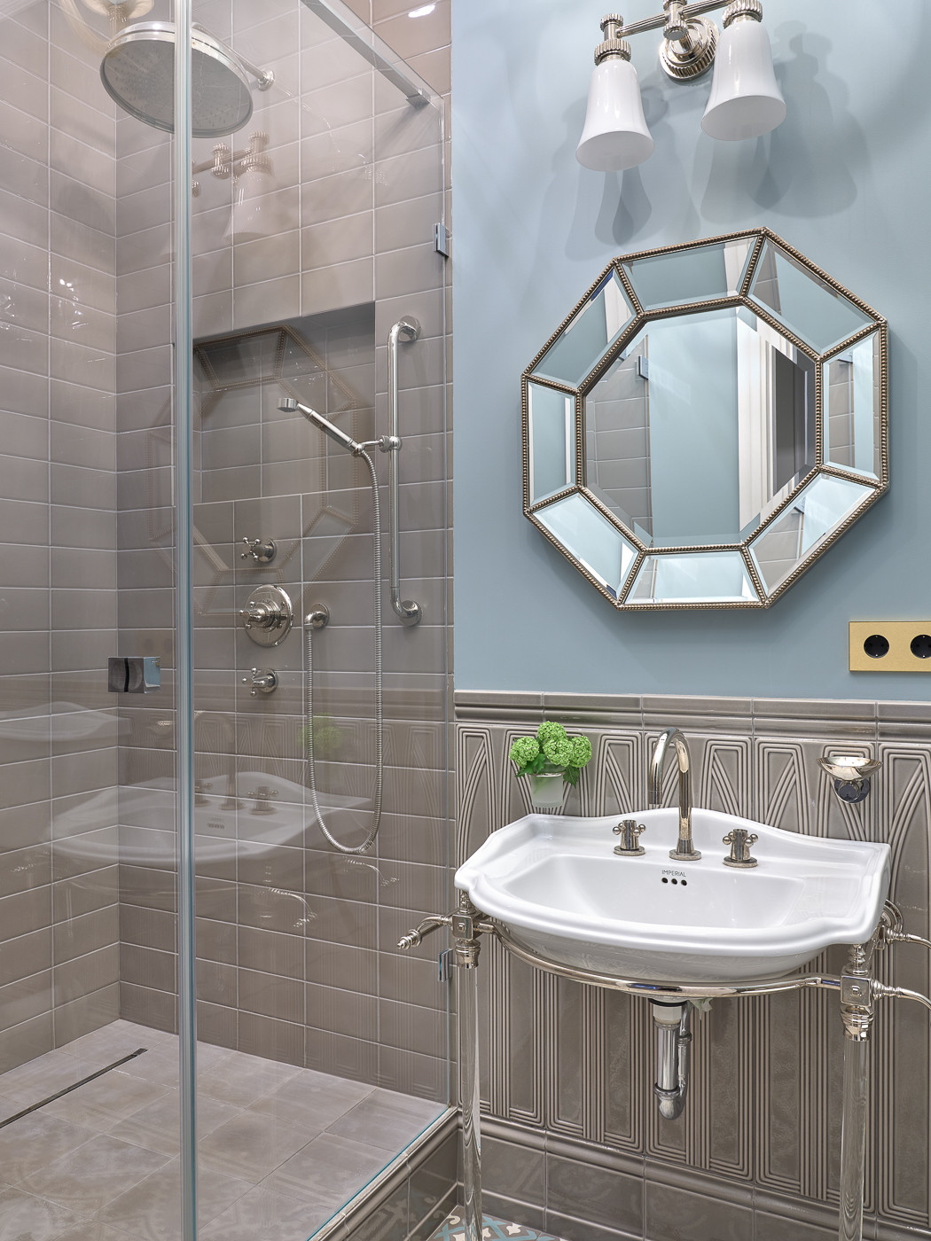 По следам Шехтеля, дизайн квартиры 223м