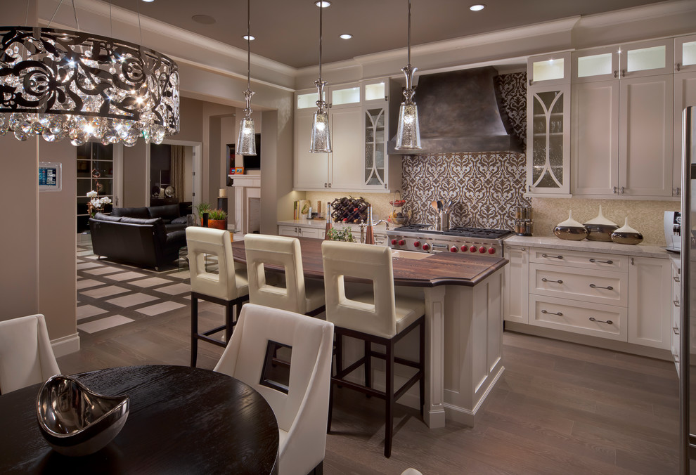 Transitional kitchen photo in Phoenix