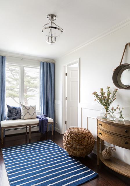 Hudson Waterfront Colonial coastal-hallway-and-landing