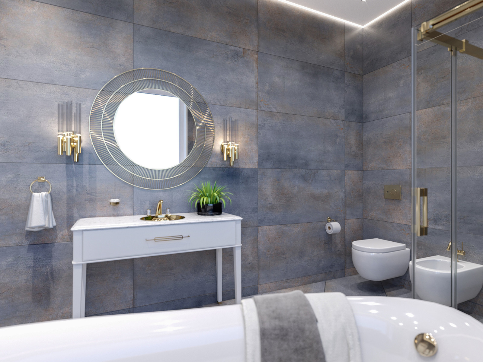 Дизайн интерьера коттеджа (д.Пасынково)