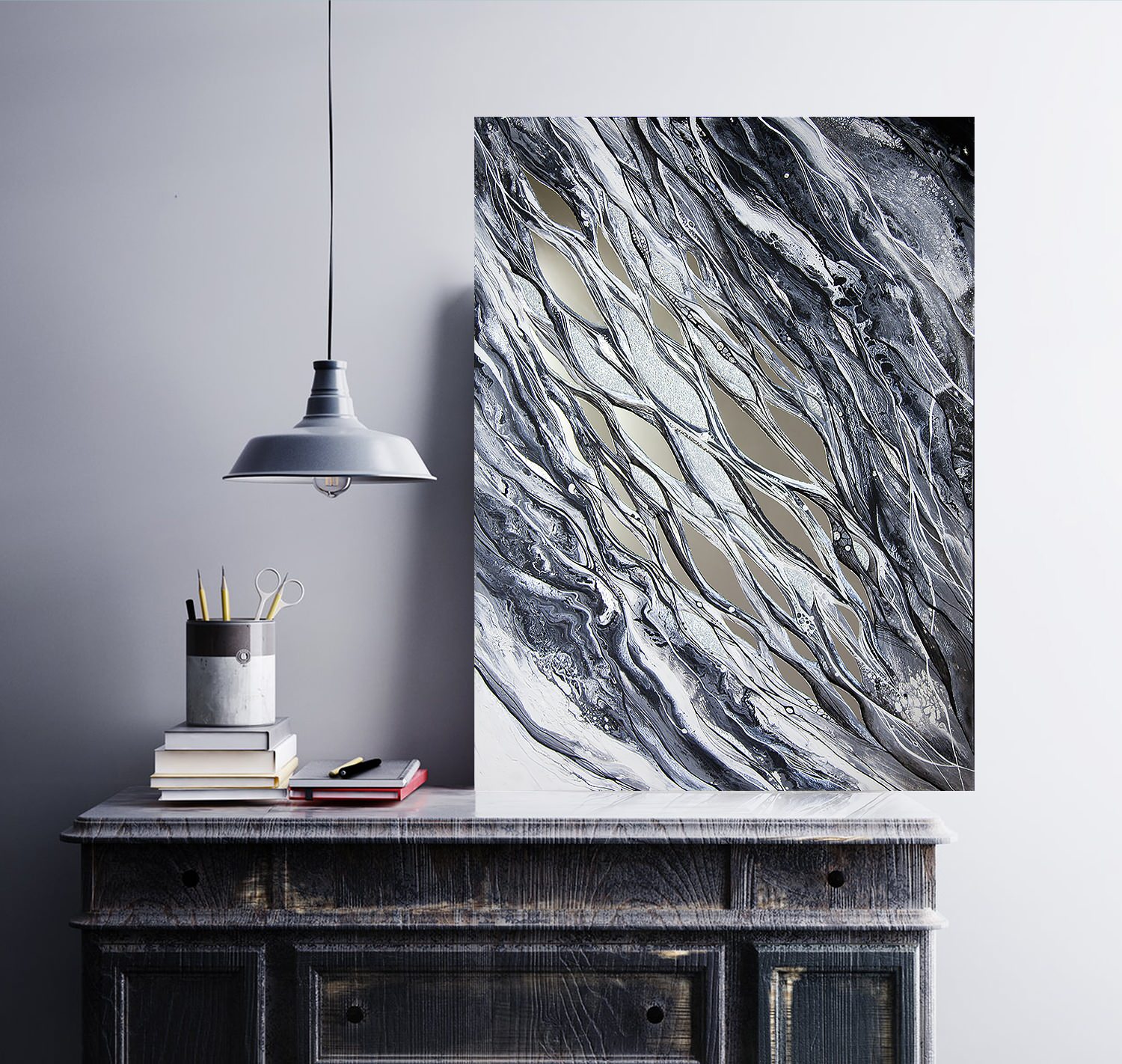 Интерьерная картина "Линии"