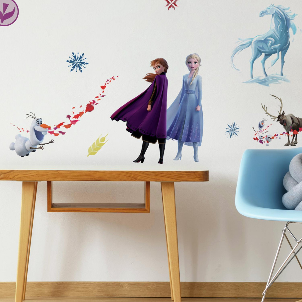 Frozen Ii Peel And Stick Wall Decals Traditional Kids Wall Decor By York Wallcoverings Inc - elsa mlp pony decal roblox