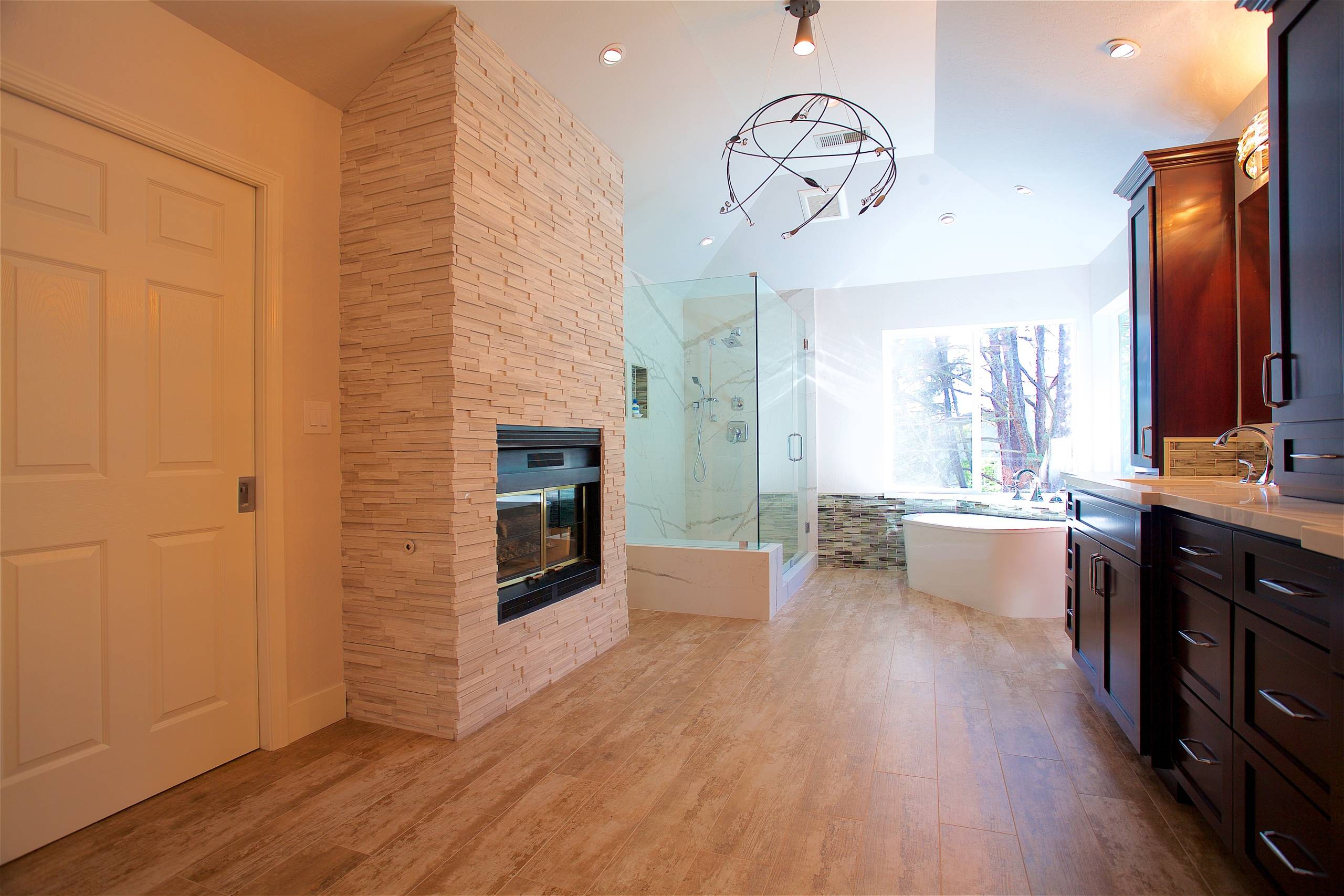 Contemporary Master Bathroom Remodel