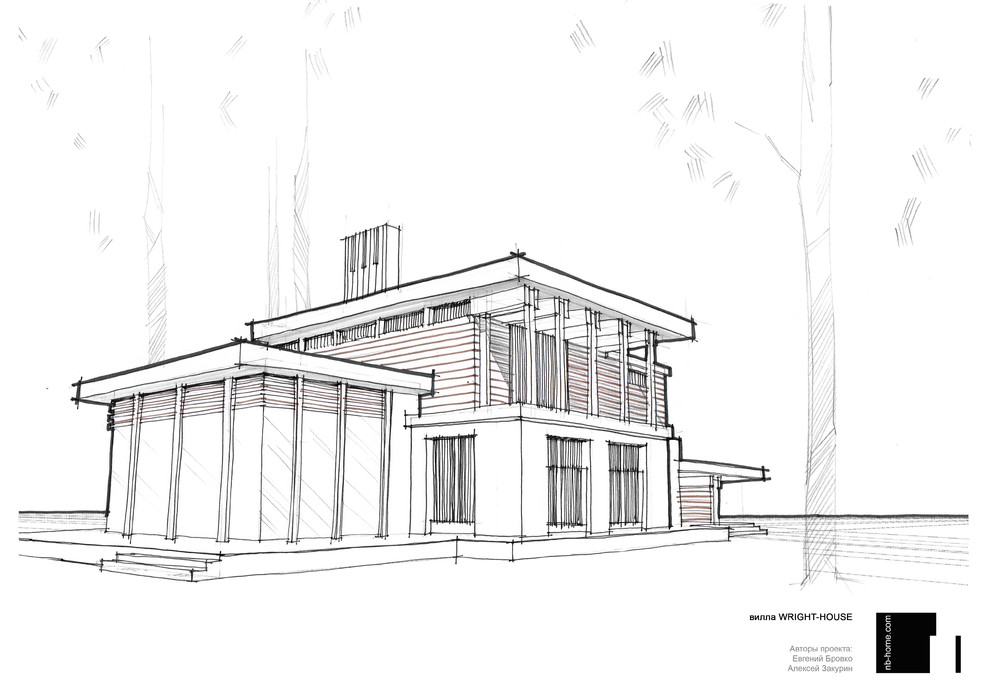 вилла WRIGHT-HOUSE