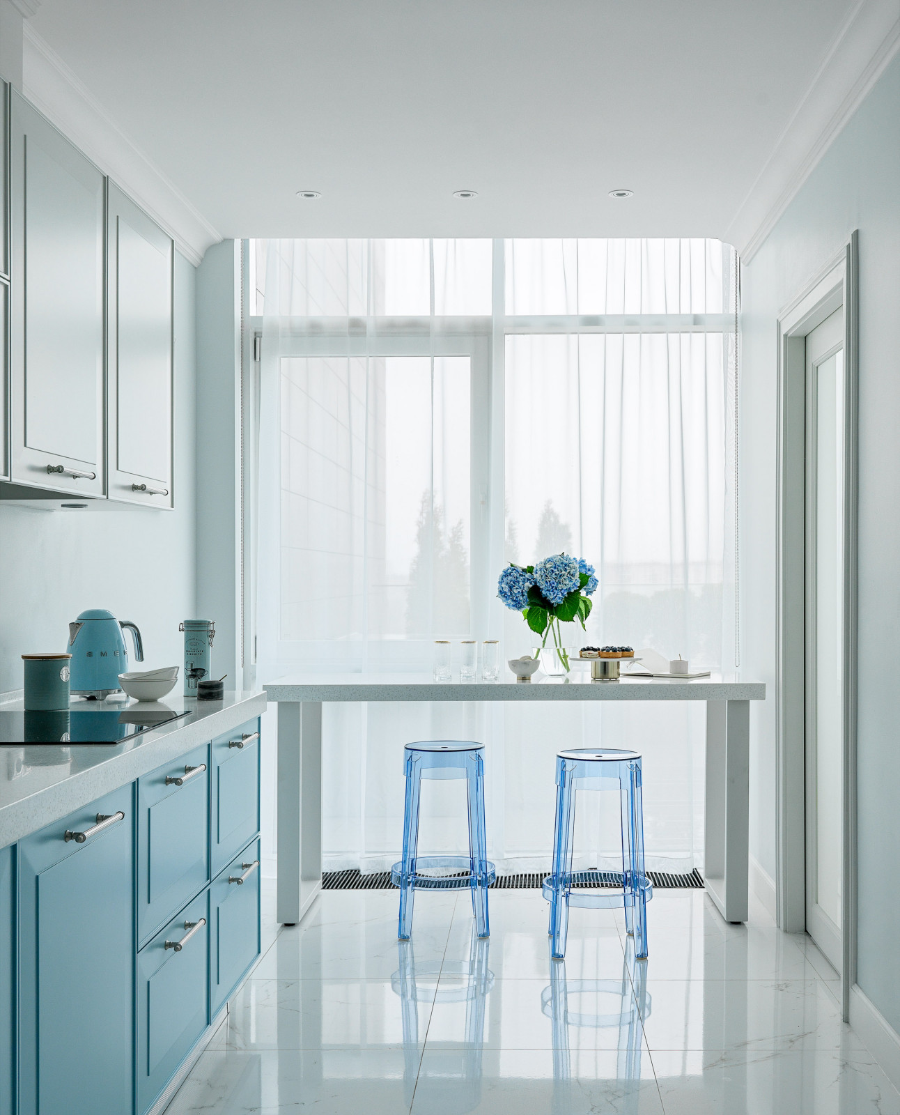 Яркая квартира для путешественников