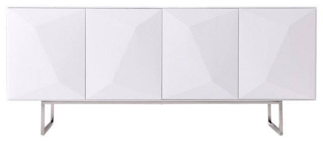Modrest Vanguard Modern White Buffet