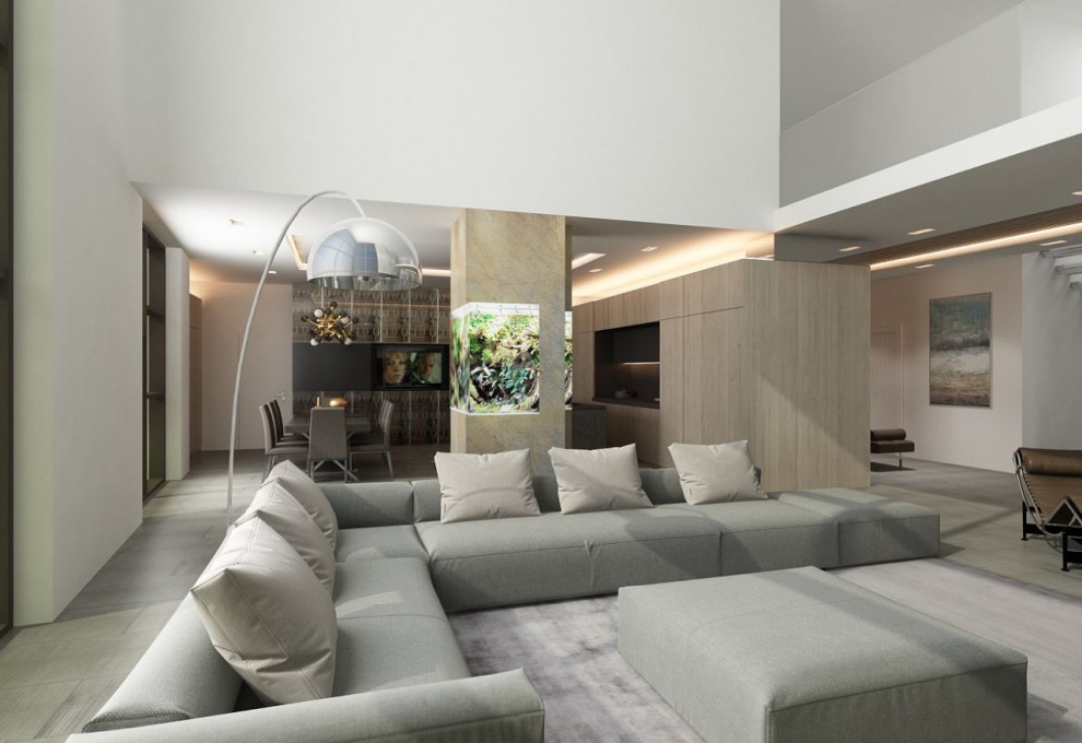 Дизайн проект интерьера загородного дома