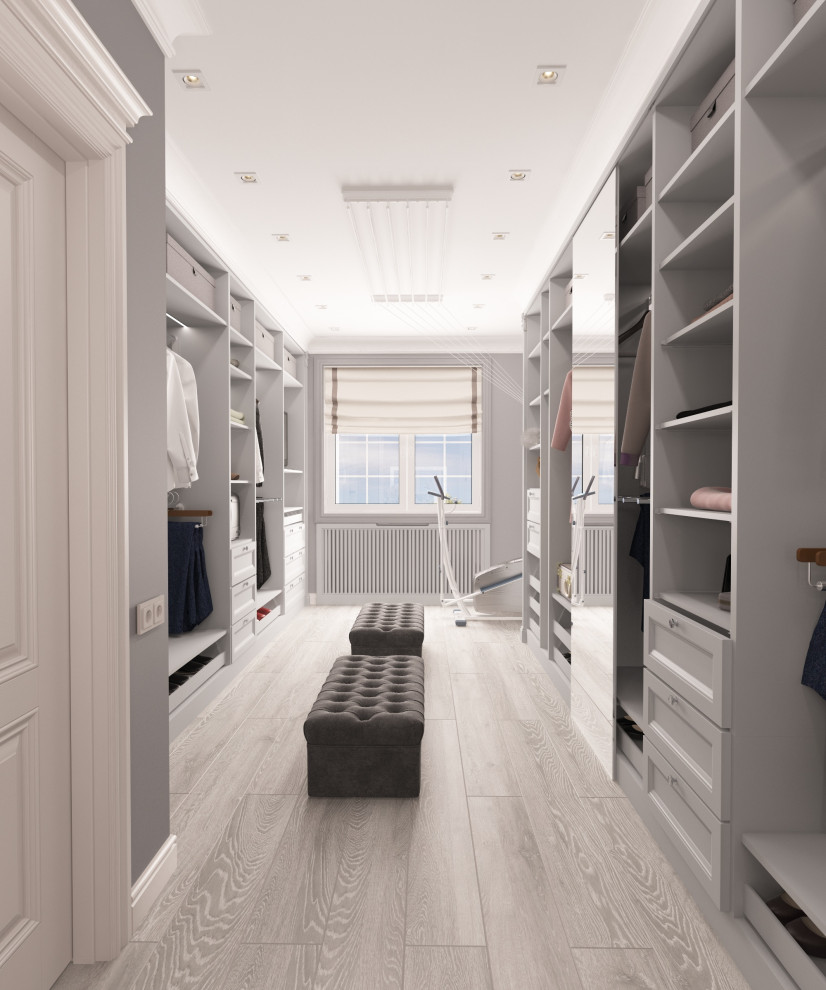 Гардеробная в коттедже в Славгороде