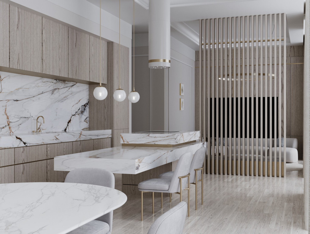 Дизайн квартиры в светлых оттенках