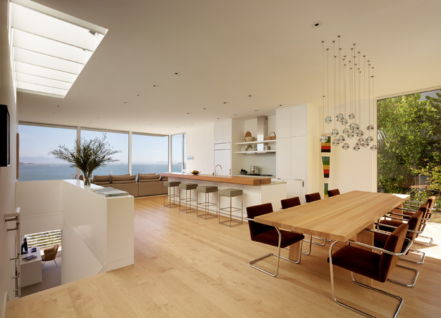 Sausalito Hillside Remodel contemporary-matplats