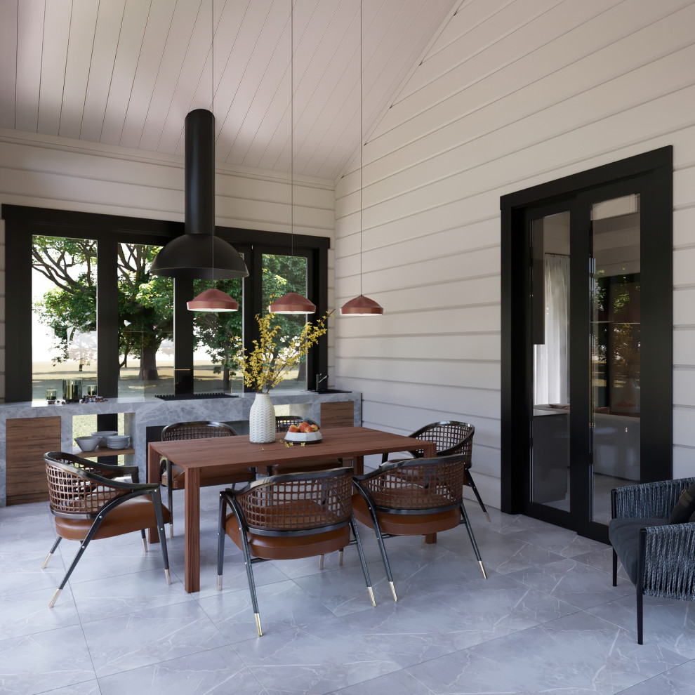 Уютная баня в современном исполнении