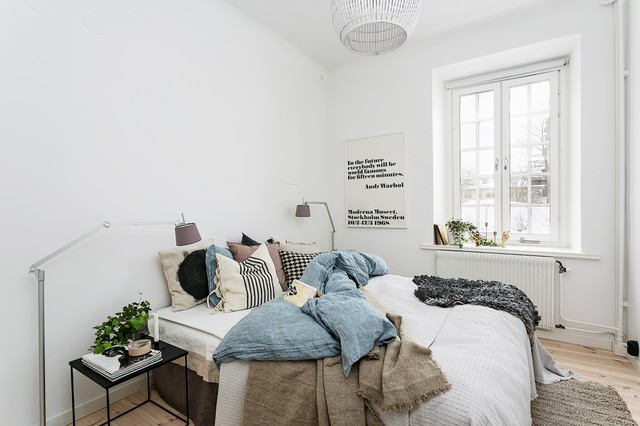 Inredning scandinavian-bedroom