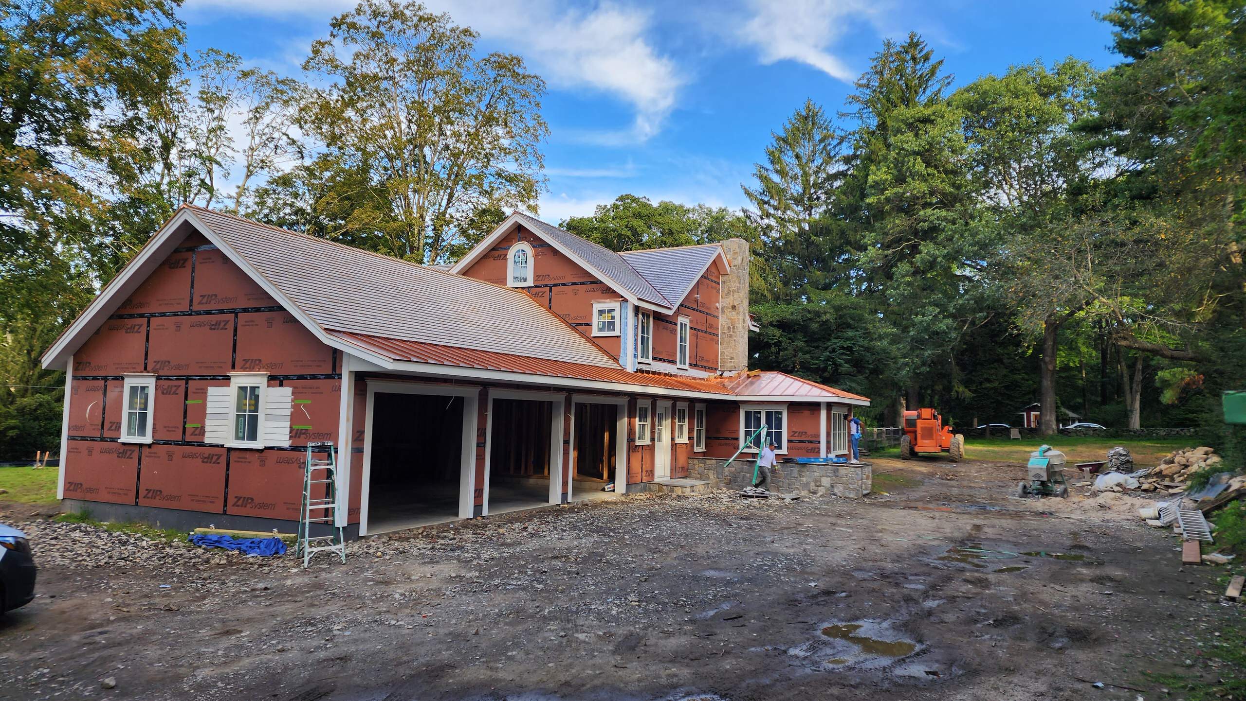 Pound Ridge Historic Makeover - In progress