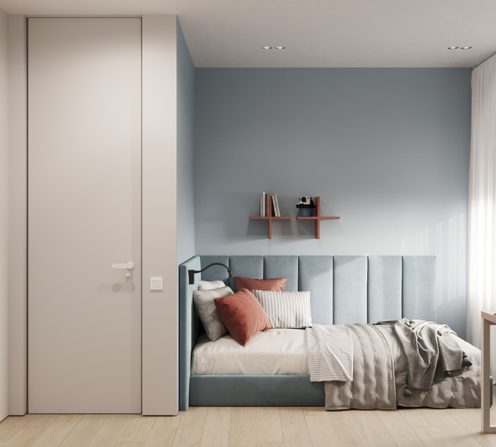 Проект 3-х комн. квартиры для семьи с 2 детьми в ЖК iLona, Санкт-Петербург, 2022