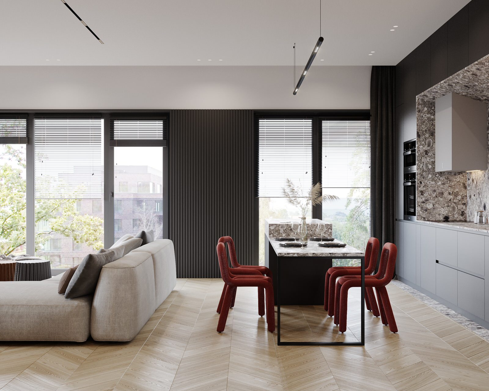 Интерьер в ЖК Парк Рублево