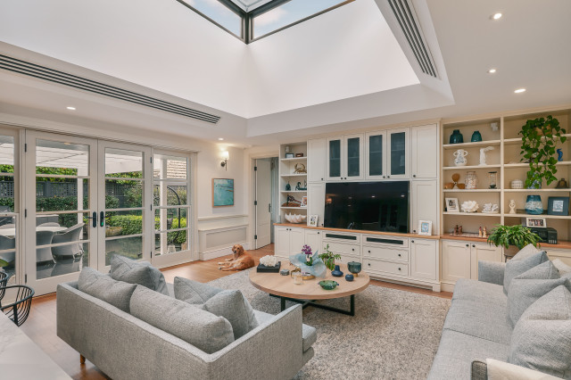Brighton: Extension & Renovation transitional-living-room
