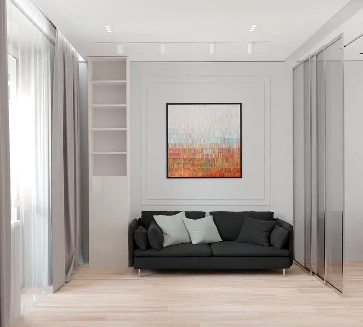 Ремонт квартиры 58 м2 для мужчины