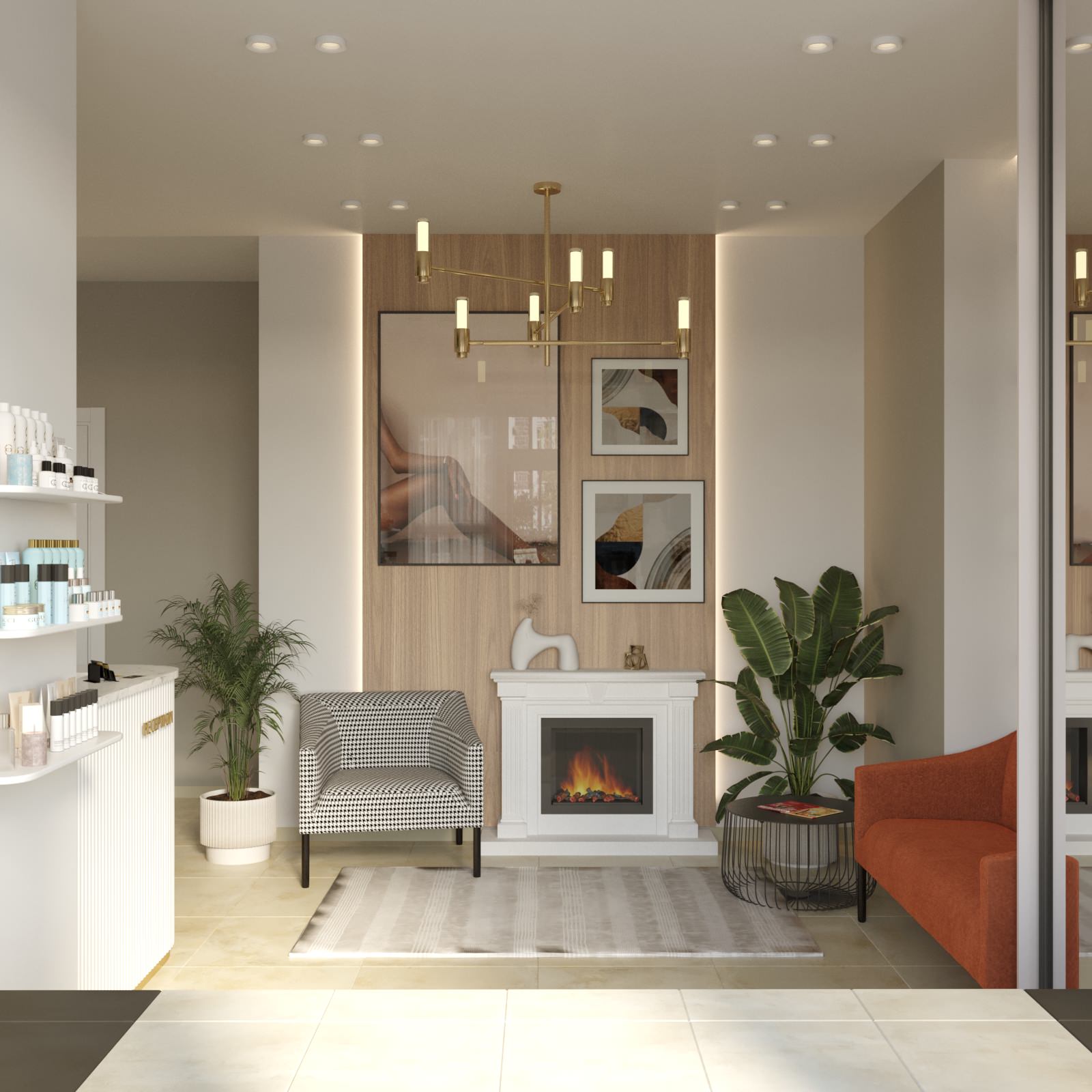 Дизайн салона красоты