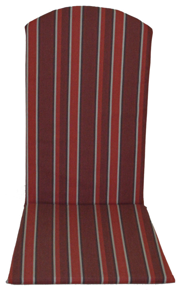 Full Rocker Cushion, Red Stripe