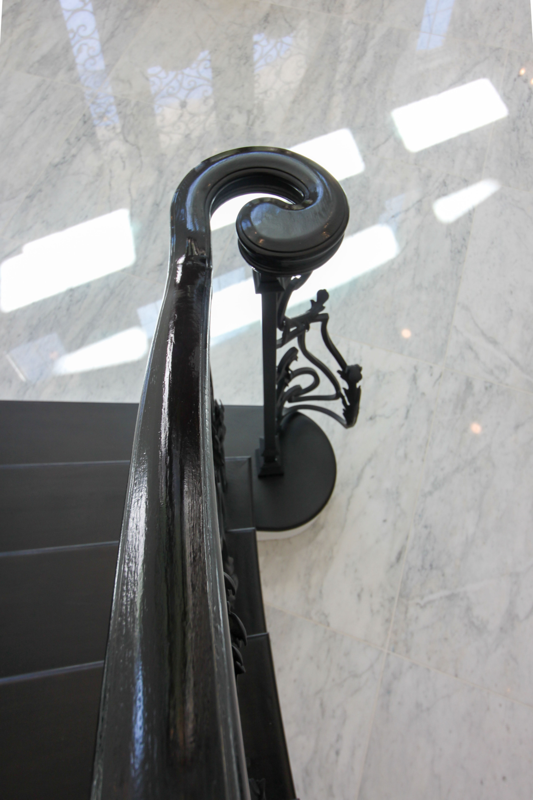 92_Grand Double Staircase in Exquisite Custom Home, Great Falls VA 22066