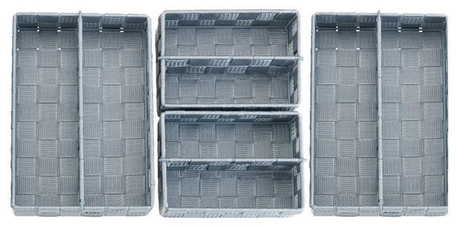 Adria Cupboard Organiser Boxes, Set of 4