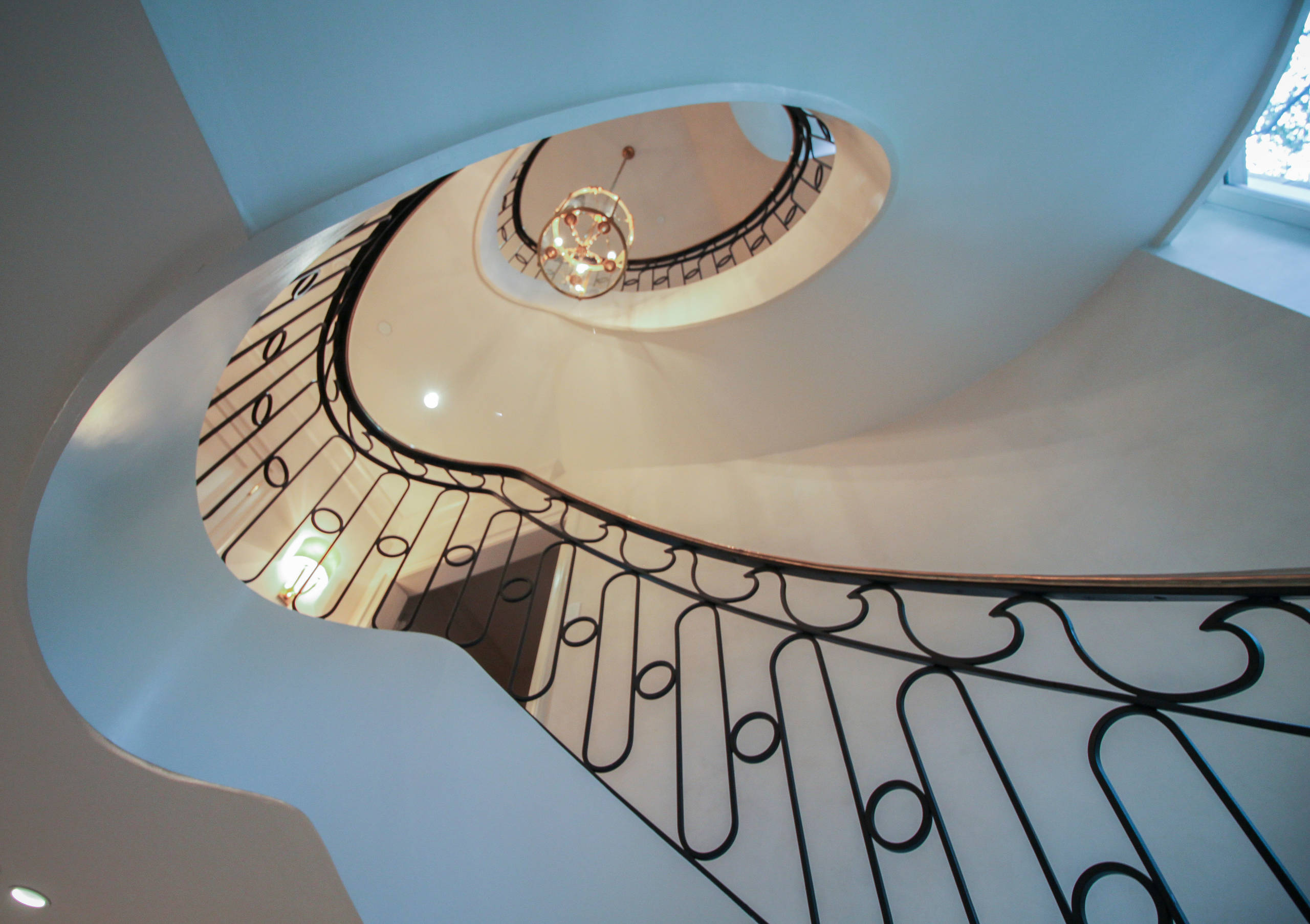 61_Sculptural/Elliptical Staircase in Washington, DC 20008