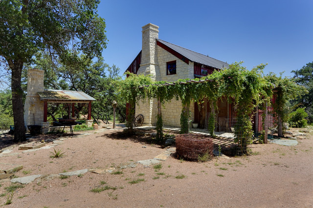 Red Barn Rustic Exterior Austin By Laughlin Homes