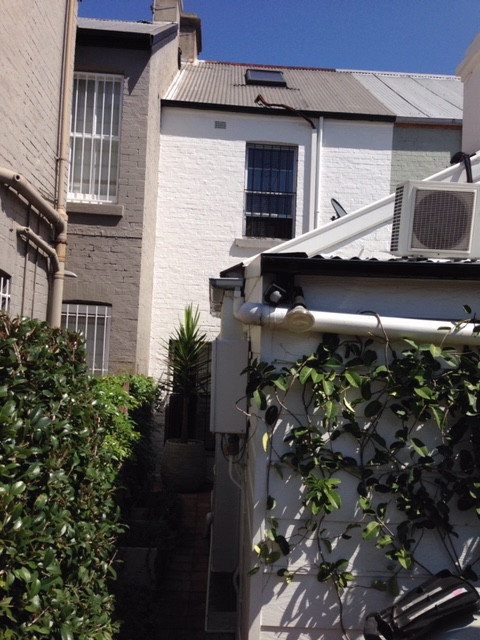 Exterior terrace, Woollahra