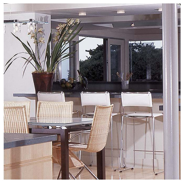 Japandi Style - Dining room view to kitchen