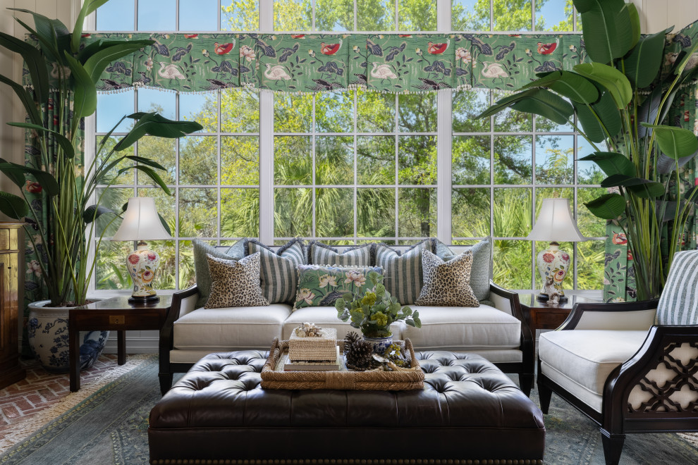 Southern Charm in Southwest Florida - Traditional - Sunroom - Tampa ...