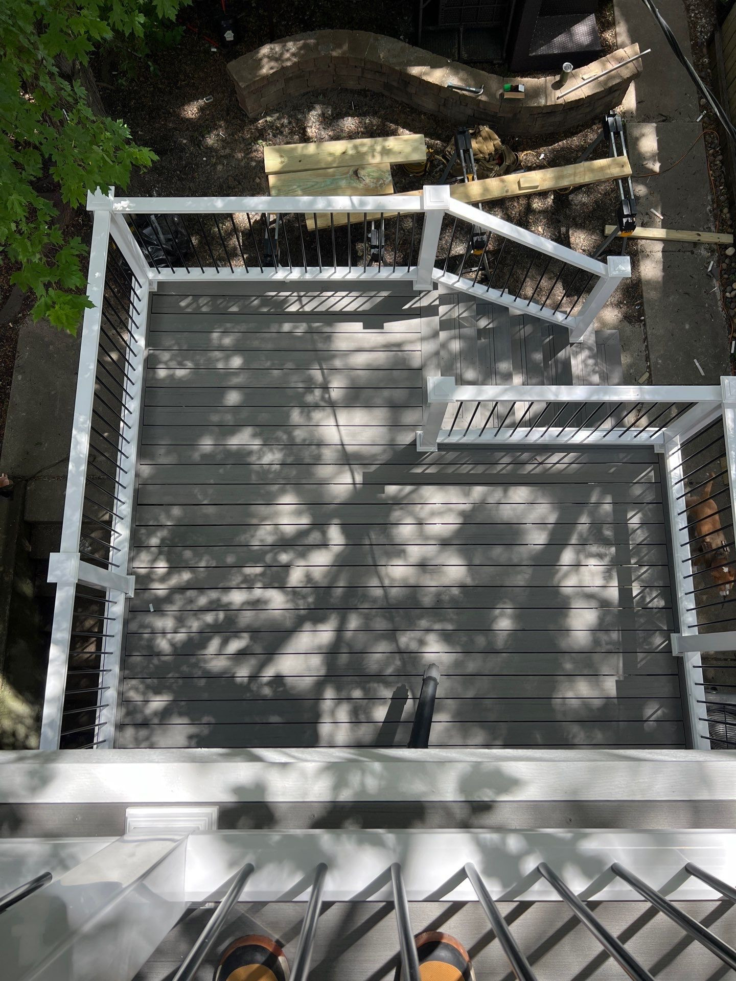 Logan Squere, rear deck