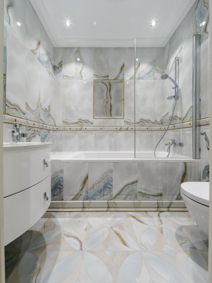 Современный лаконичный интерьер в ЖК "Камелия"