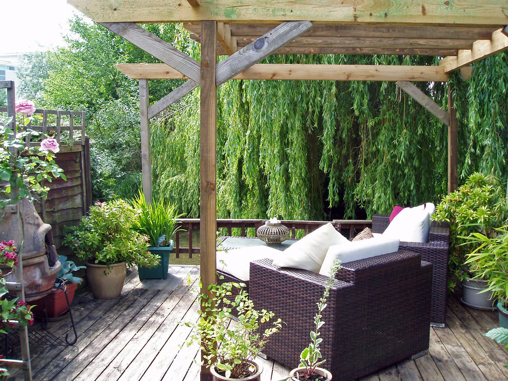 Deck - rustic deck idea