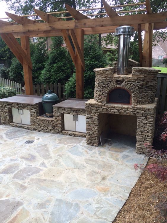 Tea House Outdoor Kitchen Carters Nursery Pond Patio Jackson Carters Nursery Pond Patio