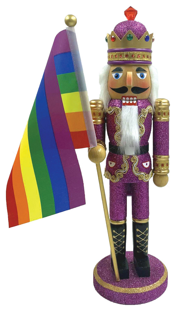 14 "Pride Nutcracker Traditional Holiday Accents And Figurines by