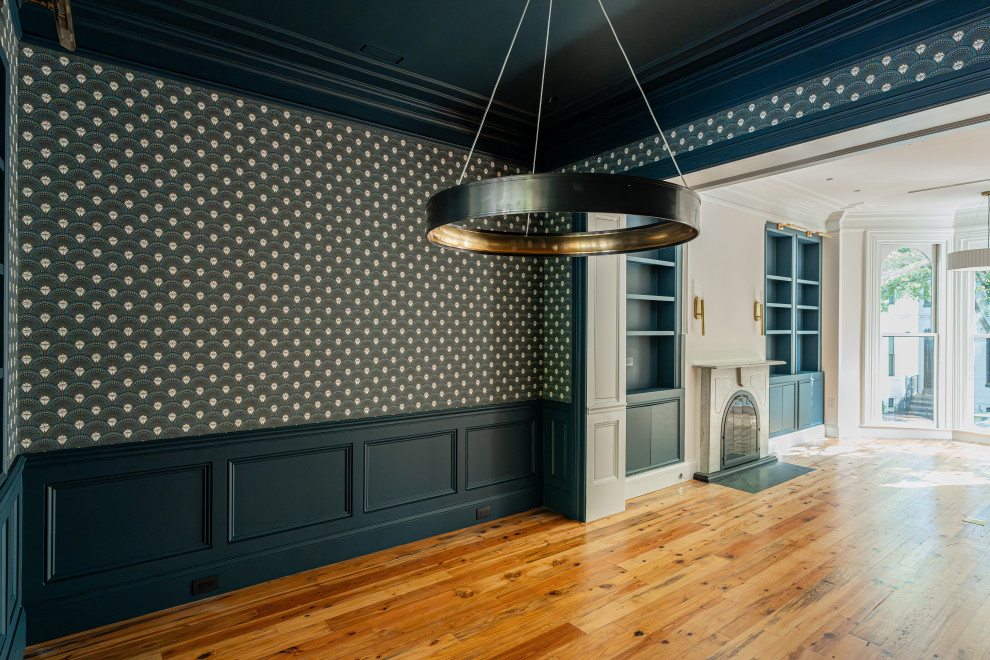 Eclectic Townhome City Scape