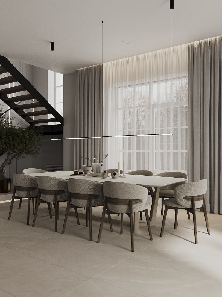 Проект интерьера для дома в коттеджном поселке "Ингардия"