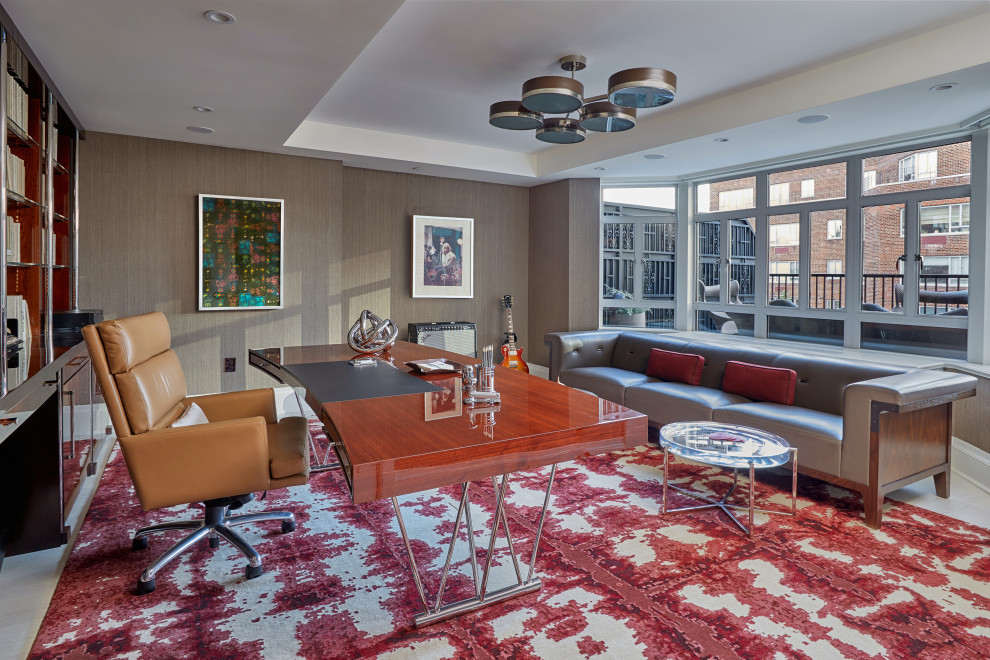 New York Penthouse - Contemporary - Home Office - Other - by Kyle ...