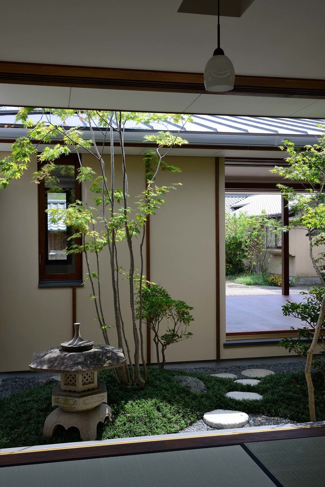 Inspiration for an asian patio in Kyoto.