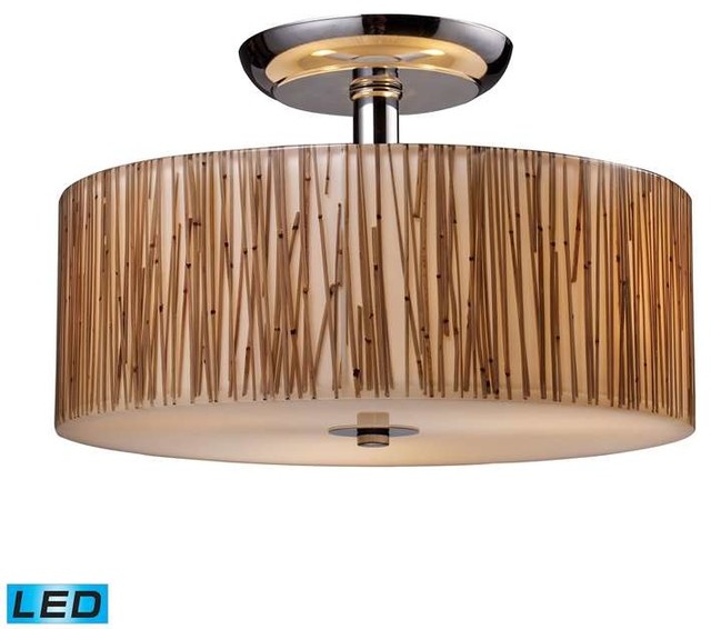 Modern Organics Semi Flush