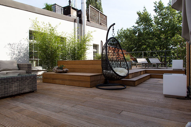 Dachterrassenlandschaft contemporary-deck