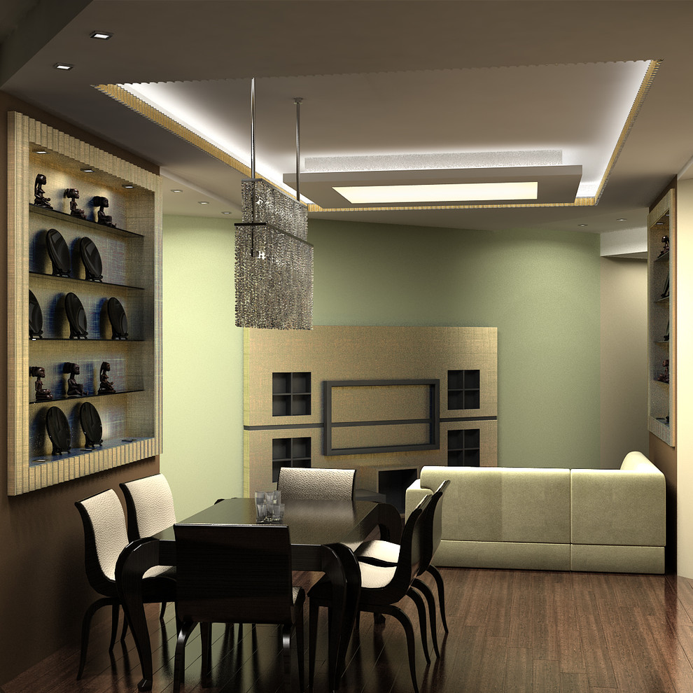 Квартира в Москве в Шмитовском пр. с элементами ар-деко. Для семьи из 2-х чел.