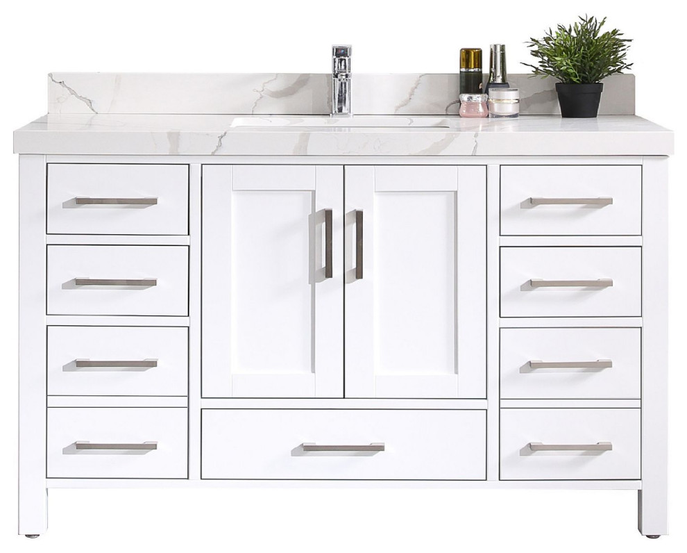 The Willow Collection Modern Bathroom Vanity