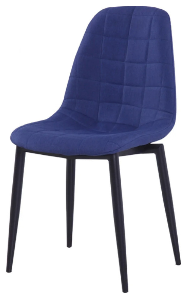 Liam Modern Blue Dining Chair, Set of 2 - Midcentury - Dining Chairs ...