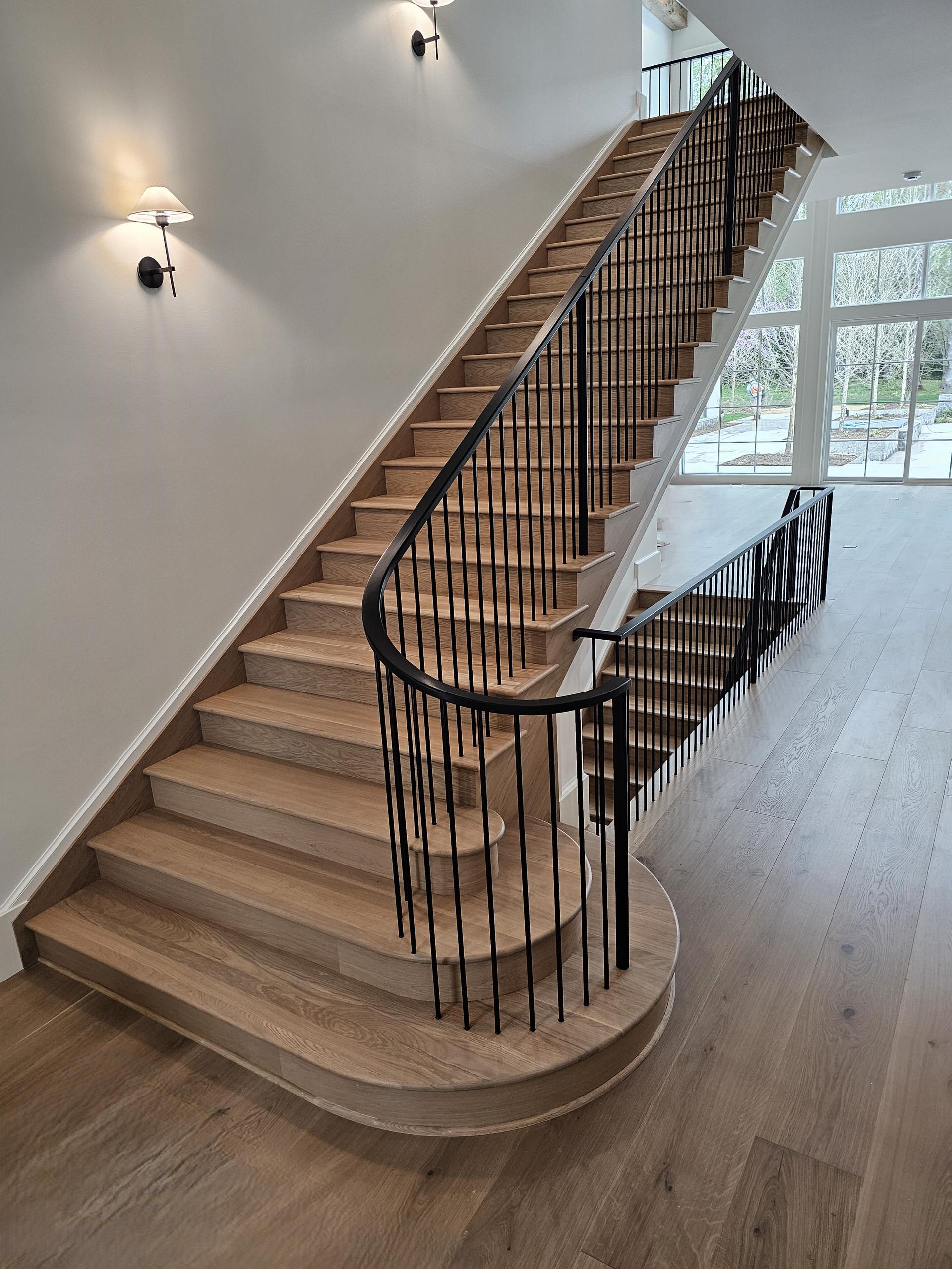 119_Remarkable White Oak Staircase, McLean, VA 22101