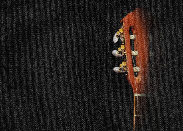 Acoustic Guitar 3 Area Rug, 5'0"x7'0"